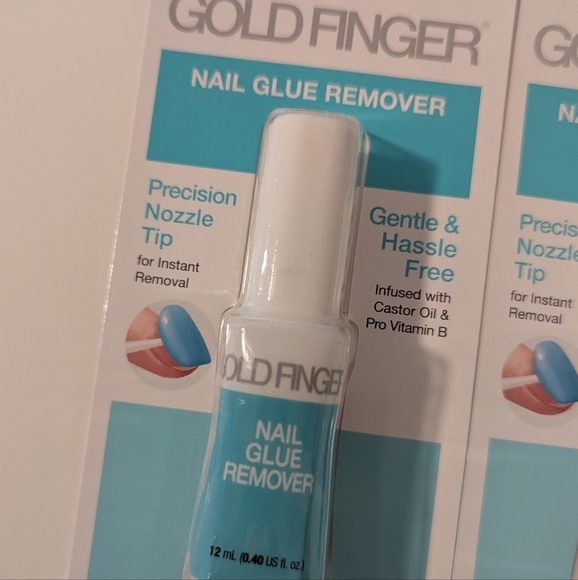 Goldfinger nail glue + remover set - Picture 2 of 3